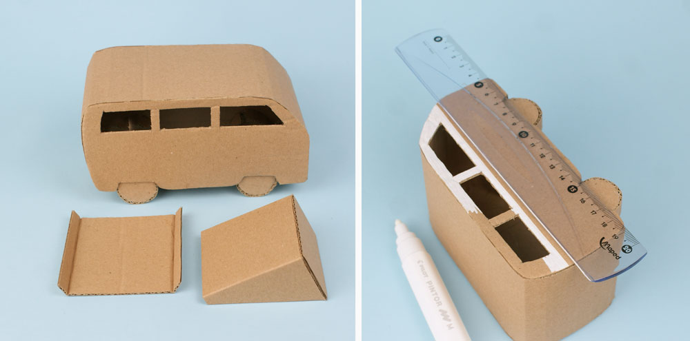 comment construire voiture en papier